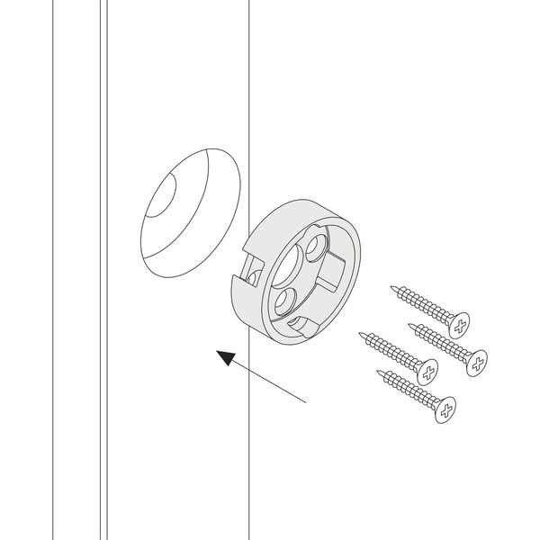 FSB Fenster-Steckgriff 34 1035 minimalistisch