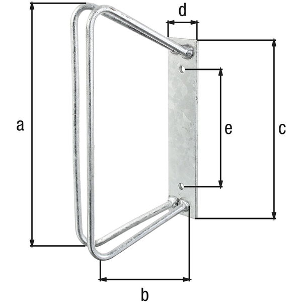 GAH-ALBERTS Einzel-Fahrradhalter