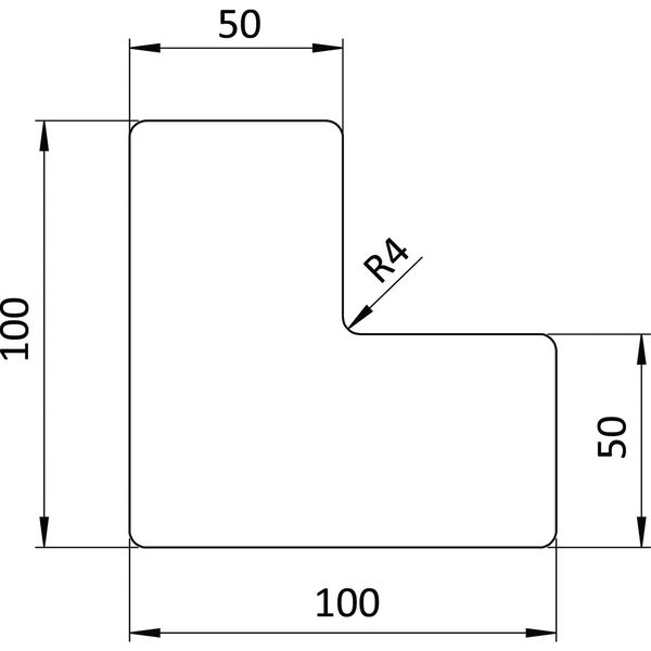 Bodenmarkierung L-Form