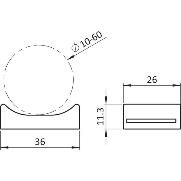 Fath Universal Kabelbinderblock mit Klettverschluss passend zu Item System Aluprofil Nut 5-12, Kunststoff PA schwarz – 10 Stück