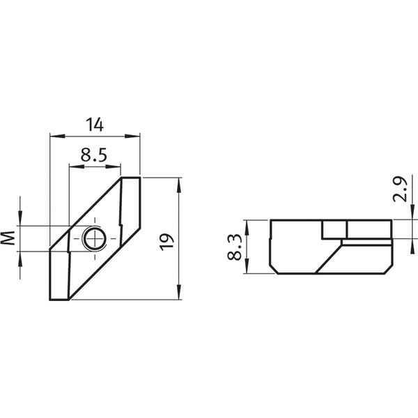 FATH Nutenstein Nut 8 Rhombus