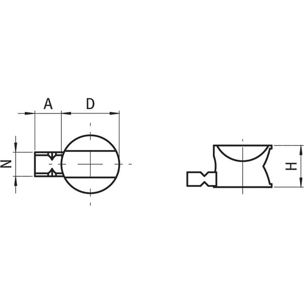 Fath Universalverbinder Set passend zu Item System zur Verbindung von 2 Aluprofilen mit Nut 8, Zinkdruckguss verzinkt – 10 Stück