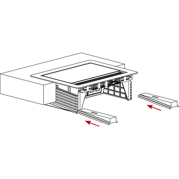 Steckdosenelement EVOline Flip Top Push DATA 230 V