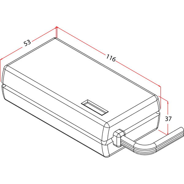 Alboy Trafo-Gleichrichter EA700 für meherer Motorschlösser 116x53x37 mm 12V DC