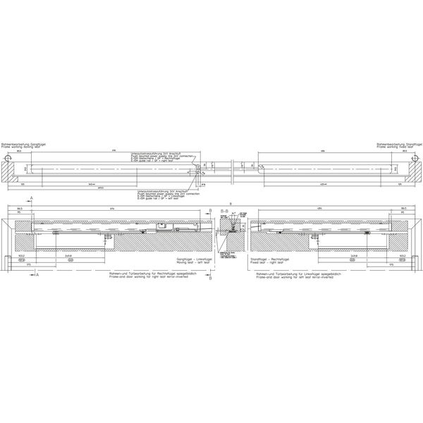 Gleitschiene BOXER ISM, silber