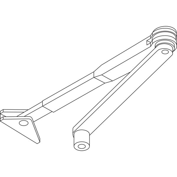 GEZE Gestänge für TS 1500/1000C