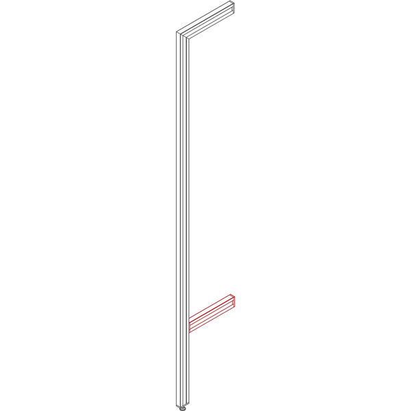 ALU-STYLE GP System Querstrebe 280mm alufarbig