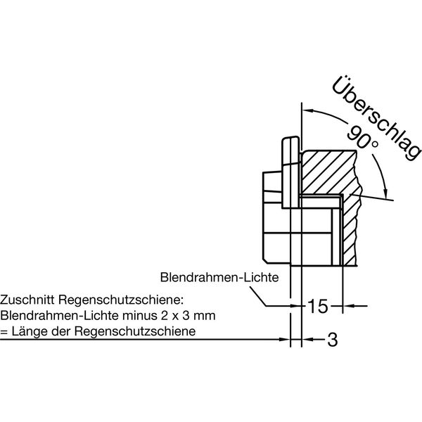 GUTMANN Endkappe 257/24 zu Drau 25/24F, 90°, EPDM