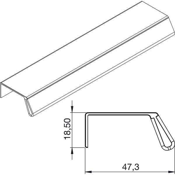 FURNIPART Griffleiste Bench