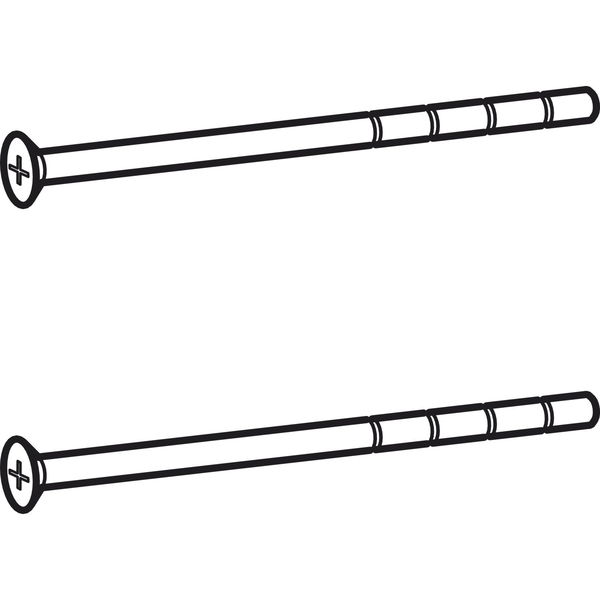 HAUTAU ATRIUM HS Griffschrauben-Beutel M5 x 100 mm, Inhalt: 2 Stück