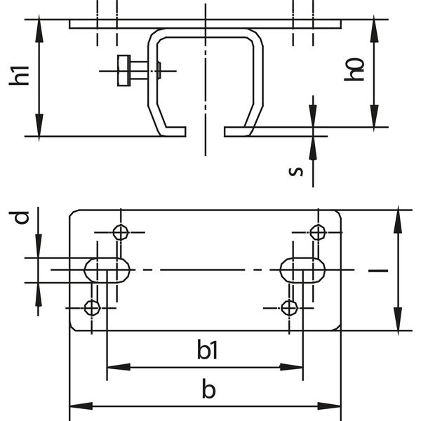 HELM Deckenbefestigungsmuffe