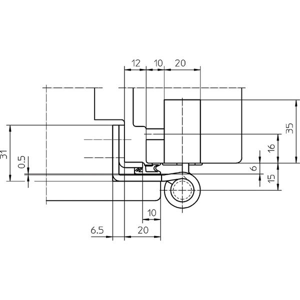 SIMONSWERK Haustürband-System BAKA Protect 4030 3D FD