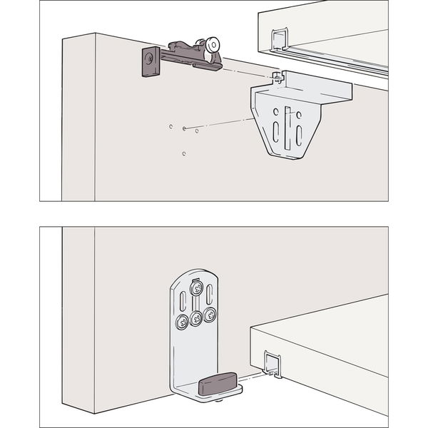 EKU CLIPO 15 H – Beschlägegrt. 1000 x 1400, Kunststoff anthrazit