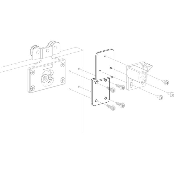 HAWA Combino 20/35 H IS/MS Adapter, Metall