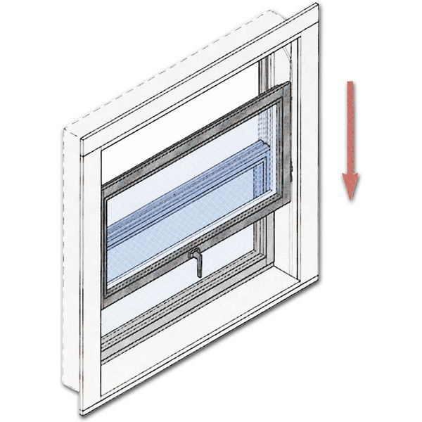 HAWA Vertikalschiebefensterbeschlag HAWA-Vertical 150/3 oder 150/5