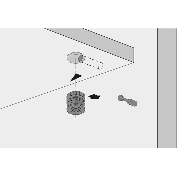 HETTICH Exzenter Rastex 15