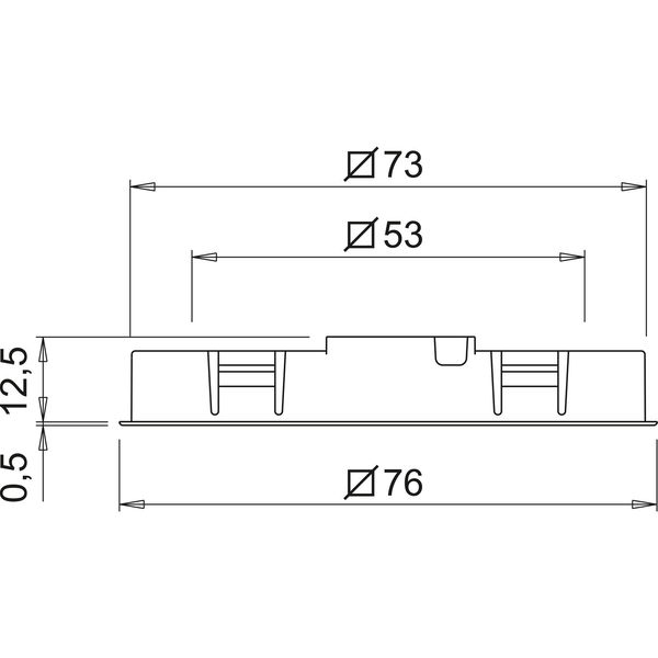 DOMUS LINE Einbauleuchte Hipso D-Motion