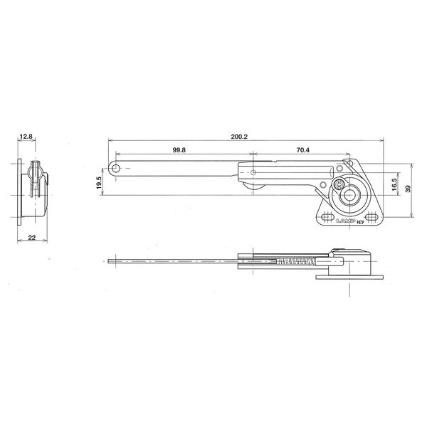 LAMP LAMP® Hochstellschere NSDX-35