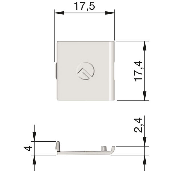 ITALIANA FERRAMENTA Abdeckkappe PK2 PRO, Kunststoff