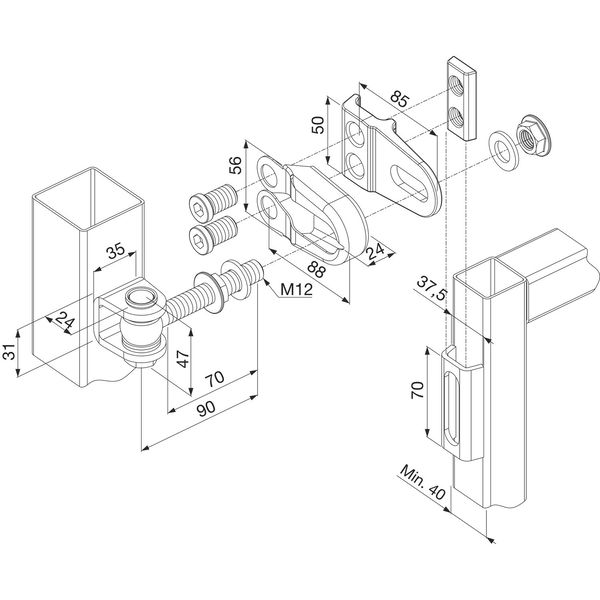 LOCINOX Torband verstellbar GBMU4DSHIELD