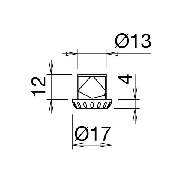 DOMUS LINE Infrarot-Türschalter Limit-Sensor 230 V