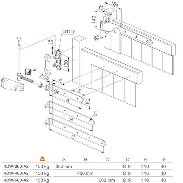 LOCINOX Langband Anti Sabotage 4 DW