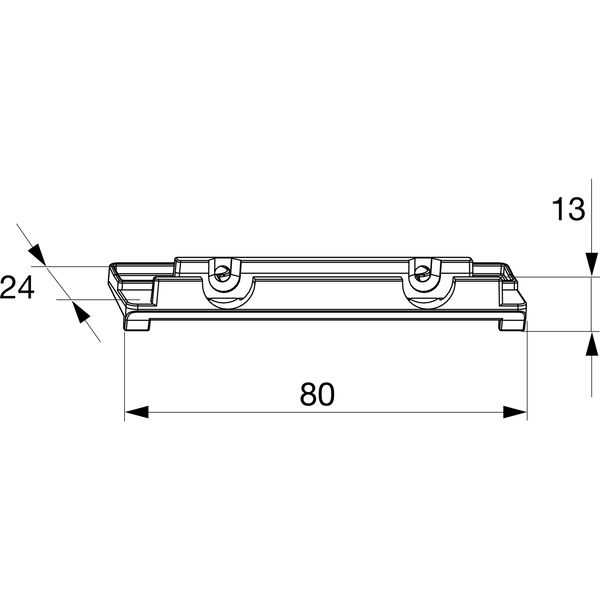 MACO Fiber-Therm Aufnahme für Trittschwelle, silber (368967)