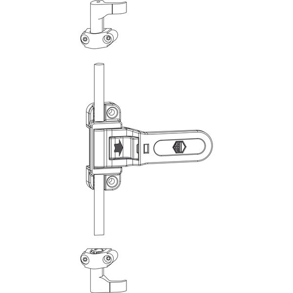 MACO Stangen-Ladenschnappverschluss