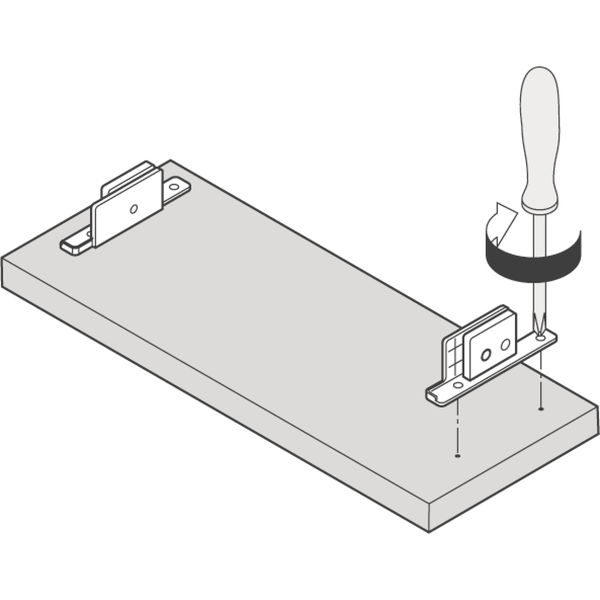 BLUM Körnerlehre für TANDEMBOX / METABOX