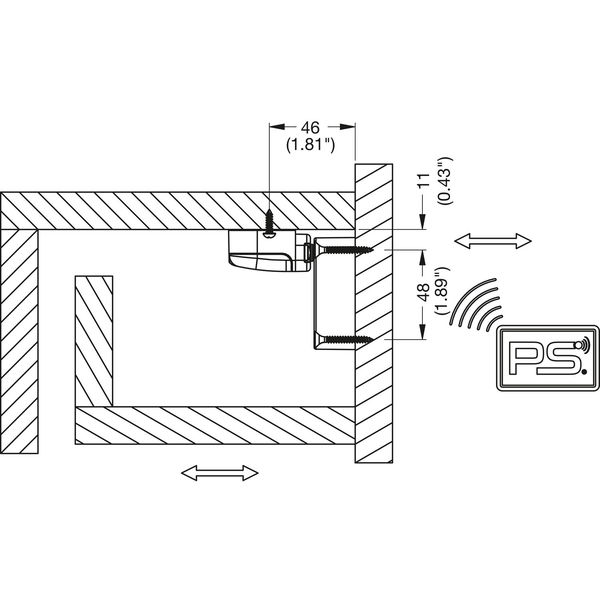 Solo Elektronikschloss Set 125 kHz – RFID, automatisch schließend, 1 Stück