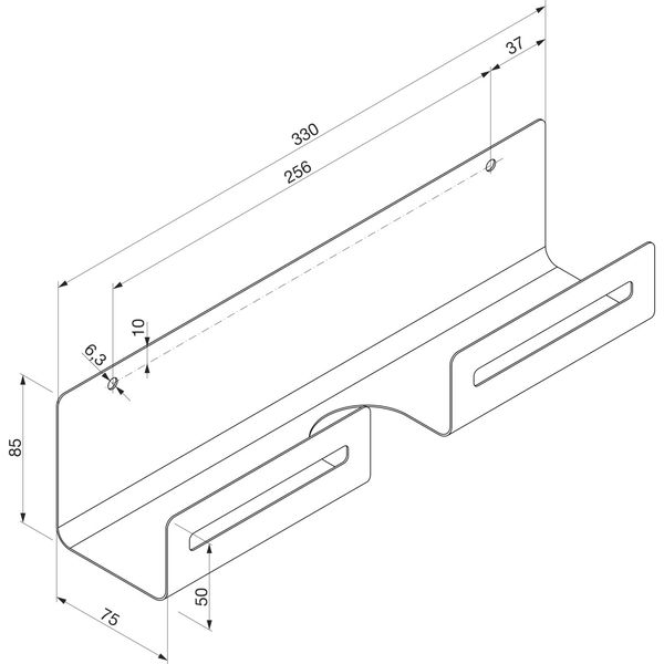 PEKA Besenhalter Libell, Stahlblech anthrazit