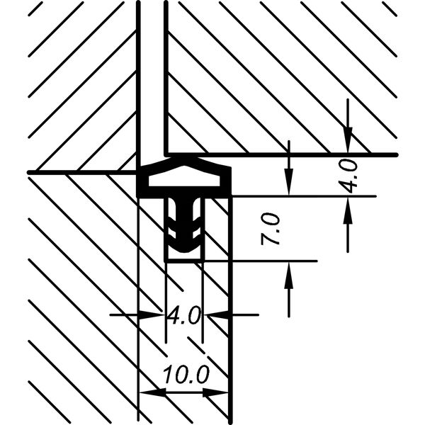 PRIMO Innentürdichtung AC 4921