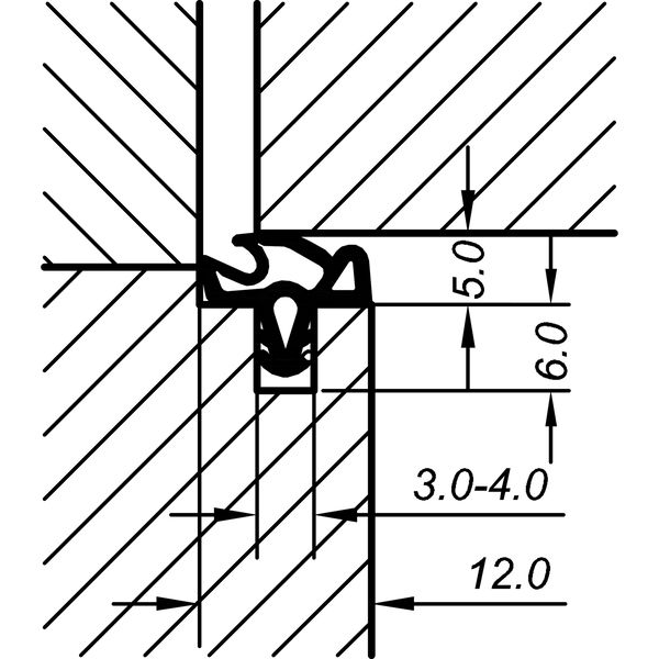 PRIMO Innentürdichtung EV 5990