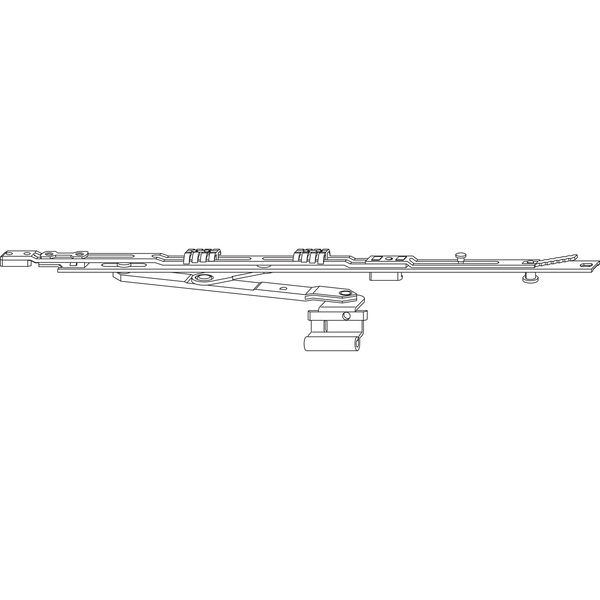 ROTO NT/NX Rundbogen-Axerarmgarnitur K/P 12/20-13 1V