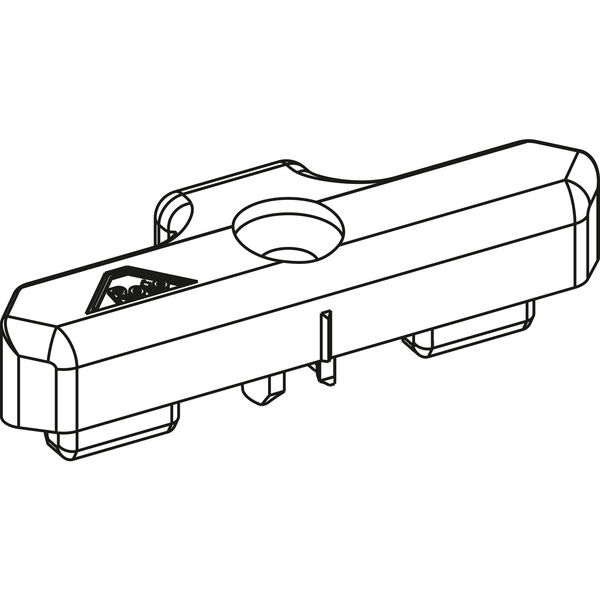 ROTO NT/NX Schließstück PVC 13V KBE/KÖMMERLING/TROCAL Zink