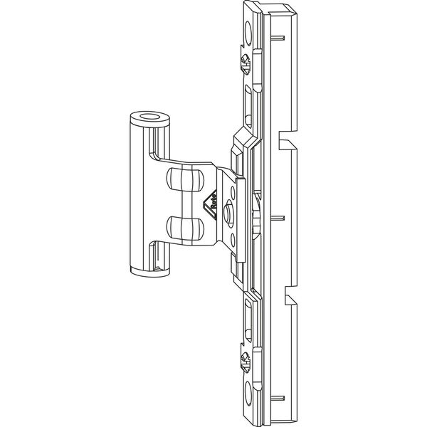 ROTO NX Dreh-/Kippflügelfalzband T mit Nutführung 12/20-13