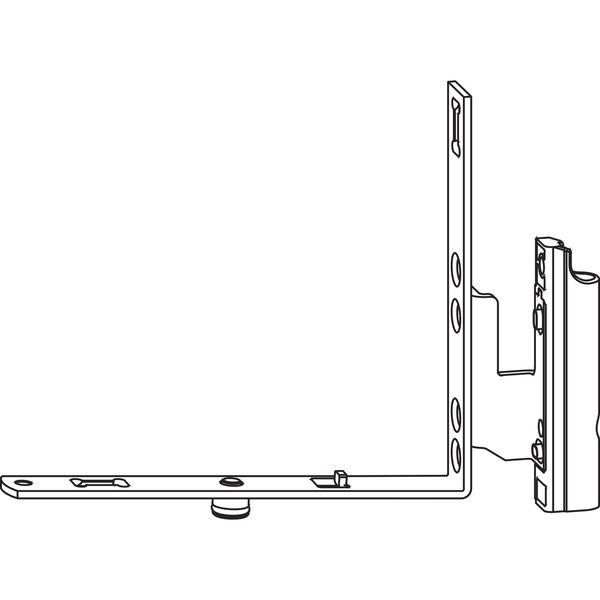 ROTO NX Falzeckband T für Rundbogen/Schrägfenster Holz