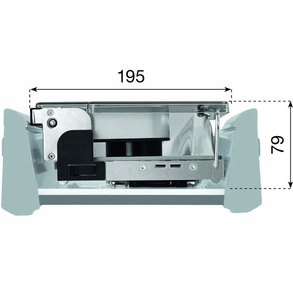 RITTER Einbau-Allesschneider AES 52 S rechts