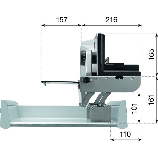 RITTER Metall-Einbau-Allesschneider AES 62 SL und SR