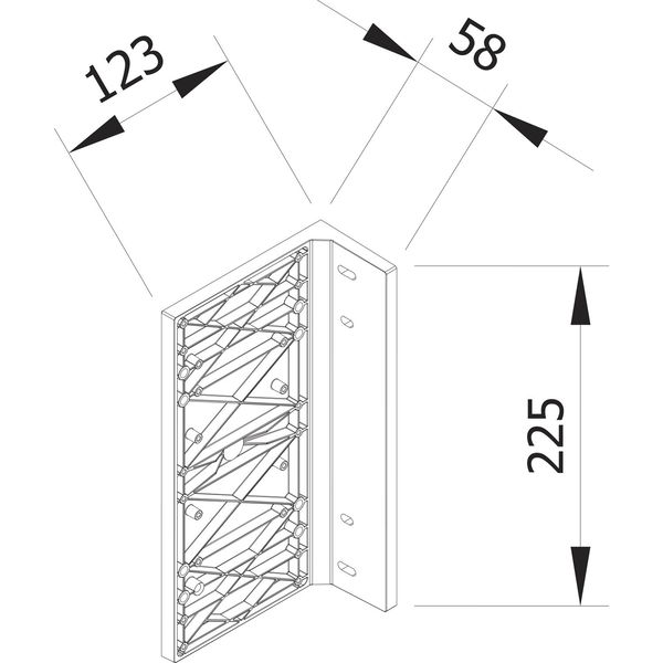 SERVETTO Wandhalterung Kleiderlift 3T