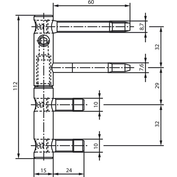 SFS Stahlzargen-Türband 3-DIM zweiteilig