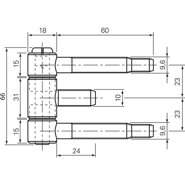 SFS Steckband für ÖNORM-Stahlzargen, 18 mm