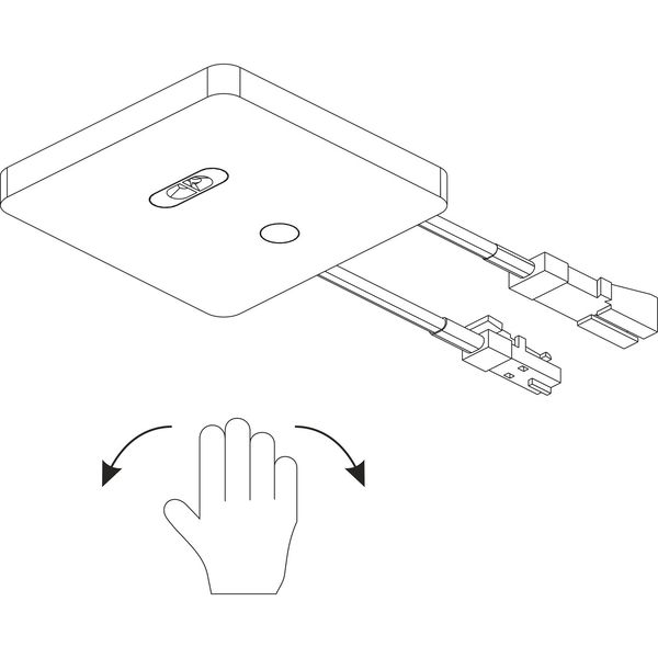 DOMUS LINE LED-IR-Sensorschalter JOY D-Motion 24 V/DC