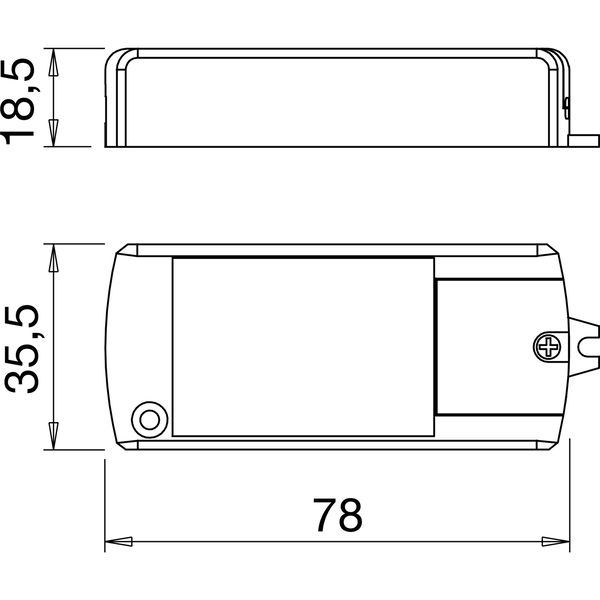 DOMUS LINE Infrarot-Türschalter Limit-Sensor 230 V