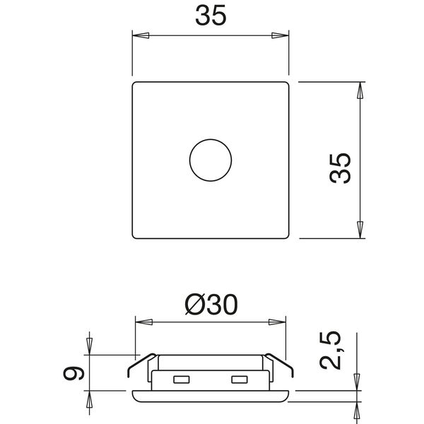 DOMUS LINE LED-Touchschalter Touch Me 12/24 V/DC