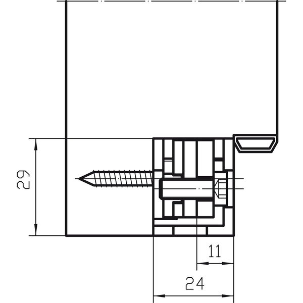 SIMONSWERK Aufnahmeelement VX 2501-3D N, Stahl verzinkt