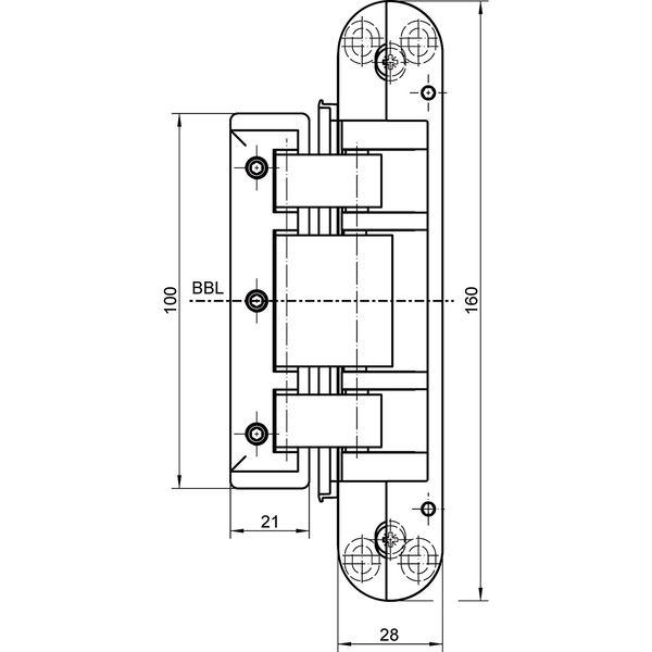 SIMONSWERK Glastürband TECTUS TEG 310 2D