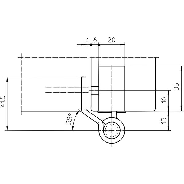 Haustürband-System BAKA Protect 4049 3D, 1 Satz= 3 Stk. Edelstahl