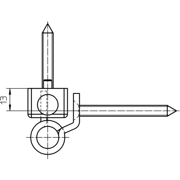 Haustürband SIKU RB 5020 3D, Stiftsicherung