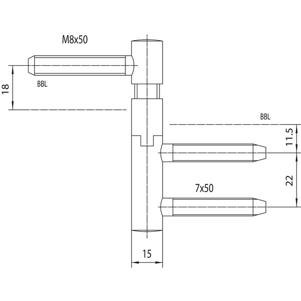 SIMONSWERK Türband steigend V 5450